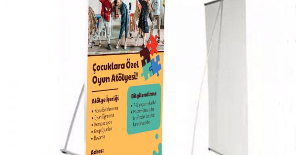 80x200 cm quick banner-